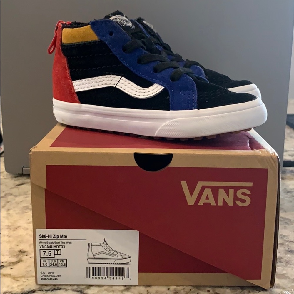 TODDLER VANS SK8-HI ZIP MTE